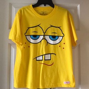 Boys Spongebob shirt.